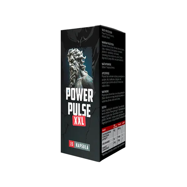 POWER PULSE XXL Kapseln zur Verbesserung der Potenz (15 St)