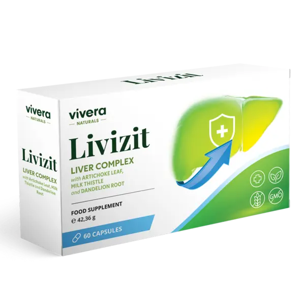 Vivera Livizit Kapseln zur Unterstützung der Leberfunktion (60 Kapseln)