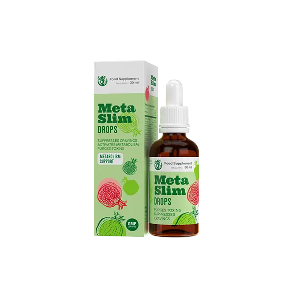 Meta Slim Tropfen zum Abnehmen (Flasche 30 ml)
