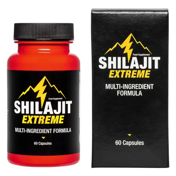 Shilajit Extreme Kapseln zur Normalisierung des Testosteronspiegels (60 Kapseln)