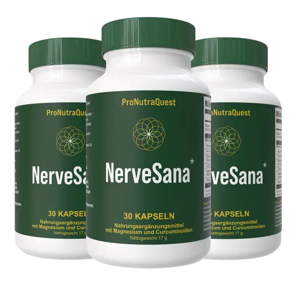 nervesana.webp NerveSana Kapseln zur Unterstützung des Nervensystems (30 Kapseln)