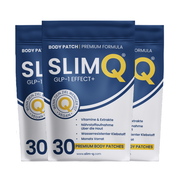 SlimQ Pflaster zur Gewichtsreduktion (30 Pflaster pro Packung)